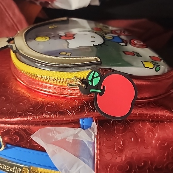 Loungefly Sanrio Hello Kitty 50th Anniversary Coin Bag Mini Backpack - Picture 6 of 6